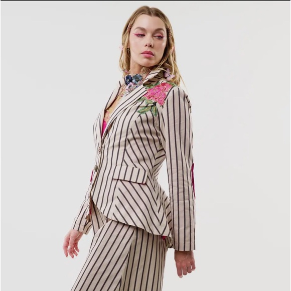 ARATTA Derby Princess Stripe Blazer - Picture 5 of 16